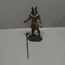 Veronese Design 10 7/8 Inch Egyptian God Anubis Holding Cobra Scepter Cold Cast Resin Bronze Finish Statue Home Decor