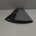 Queenmore Dog Cones for Large Dogs, Soft Dog Cone for Large Breeds, Cone for Dogs After Surgery, Adjustable Elizabethan Collar for Pet to Prevent Licking Wounds, Grey L