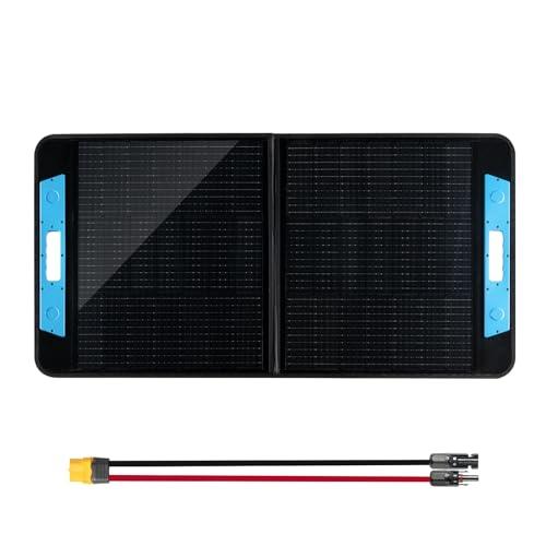 100Watt Foldable Solar Panel 23% Efficiency for Portable Power Station Ultra Thin Glass 1.1mm Surface with MC4 Connector for RV,Camping,Hiking,Travel 100Watt Foldable Solar Panel 23% Efficiency for Portable Power Station Ultra Thin Glass 1.1mm Surface with MC4 Connector for RV,Camping,Hiking,Travel