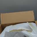 Split Ottoman Dog Ramp for Couch and Low Bed, 2-in-1 Foldable Dog Stairs for Small Dogs and Cats, Wooden Pet Ramp with Non-Slip Surface, Portable Step Stool Design, Off White