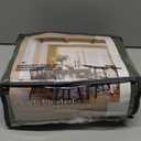 Olive Green Linen Curtains 45 Inch Length 2 Panel Set for Small Windows Rustic Country Linen Cotton Light Filtering Drapes Privacy Pinch Pleated Back Tab Semi Sheer Kitchen Curtains 45 Inches Long