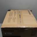 TOSHIBA ML-EM09PA(SS) Small Microwave Oven with 6 Auto Menus, Mute Function & Child Lock, LED Lighting, Perfect for Apartments & Dorms, 0.9 Cu Ft, 10.6 Inch Removable Turntable, 900W, Stainless Steel