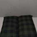 Green Christmas Plaid Pattern Throw Pillow Covers 10x20