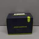 Oil Rubbed Bronze Knobs Passage Door Knobs Interior Door Knob for Hall and Closet,Zinc Alloy 2 Pack