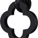 55mm 10 Pack Cupboard Cabinet Knobs, Zinc Alloy Black Solid Dresser Drawer knobs with Screws, Cupboard Knobs for Kitchen Bedroom Bathroom