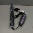 Conair 2-in-1 Hot Air Curling Combo, Includes 1.5-inch Curl Brush and 1-inch Aluminum Bristle Brush (Black / Purple)