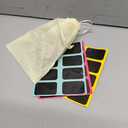 Metal Wire Puzzle Set of 24 with Pouch,Brain Teaser IQ Test Disentanglemen Iron Link Unlock Interlock Game Chinese Ring Magic Trick Toy for Party Favor Kids Adults Challenge