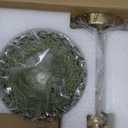 Vintage Battery Operated Wall Sconce Set of 2, Wireless Rechargeable Dimmable Wall Light with RGB Bulb and Remote for Bedroom, Vintage Gold Wall Lamp for Bedroom Living Room Hallway (Amber)