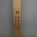 Solid Ash Wood Picture Ledge Shelf, 36 Inch Floating Shelves with Lip Set of 2, Photo Ledge Shelf Nursery Bookshelf Wall Mounted for Living Room Bedroom Decor, White