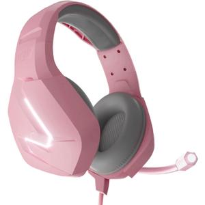 Orzly Gaming Headset (Pink) for PC and Gaming Consoles PS5, PS4, Xbox Series X | S, Xbox ONE, Nintendo Switch & Google Stadia Stereo Sound with Noise Cancelling mic - Hornet RXH-20 Nakuru Edition