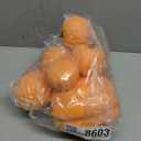 Winlyn 7 Pcs Assorted Sizes Artificial Fall Pumpkins Faux Orange Decorative Foam Pumpkins for Gifts Fall Baby Shower Wedding Thanksgiving Halloween Table Centerpiece Mantel Decor