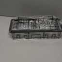 Veken Shower Caddy 6-Pack, Advanced Rustproof Design, No Drilling Adhesive Shelves, Rack with Soap Holder, Large Capacity Bathroom Organizers and Storage, Wall-Mounted Kitchen & Home Decor (Black)