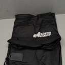 GORILLA GRIP Car Seat Travel Bag for Airplane Gate Check, Easy Carry Padded Backpack Bags Cover Carseats, Infant Baby Carriers and Toddler Booster Seats for Airport, Child Air Travels Essential, Black