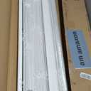 LEVOLOR Basics Cordless 2" Faux Wood Blinds, Light Filtering Window Shade, Blinds for Indoor Windows, White, Fits up to 31" W x 64" L