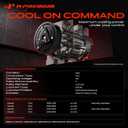 A-Premium Air Conditioner AC Compressor with Clutch Compatible with Honda Civic 2.0L 2016-2021, with CVC Style, with 7-Groove Pulley