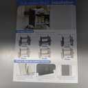 Pull Down Shelf Upper Kitchen Wall Cabinet Storage Organizer (30inch Cabinet) Black (30CRN)