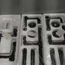 MyGift Wall Mounted Industrial Black Metal Vertical Hat and Coat Rack with 3 Adjustable Arm Hooks, Entryway Organizer Coat Hooks, Set of 2