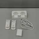 4-in-1 Charging Station for Wii&Wii U Remote Controller,Charger with 4 Rechargeable Battery Packs (4 Port Charging Station+4 pcs 2800mAh Replacement Batteries+USB Cable),Remote Not Included