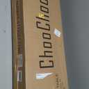 ChooChoo Narrow Farmhouse Console Table with Drawer, Chic Accent Sofa Entryway Table with Shelves for Entryway, Living Room, Hallway, Soft White (11.8"D x 39.3"W x 31.4"H)