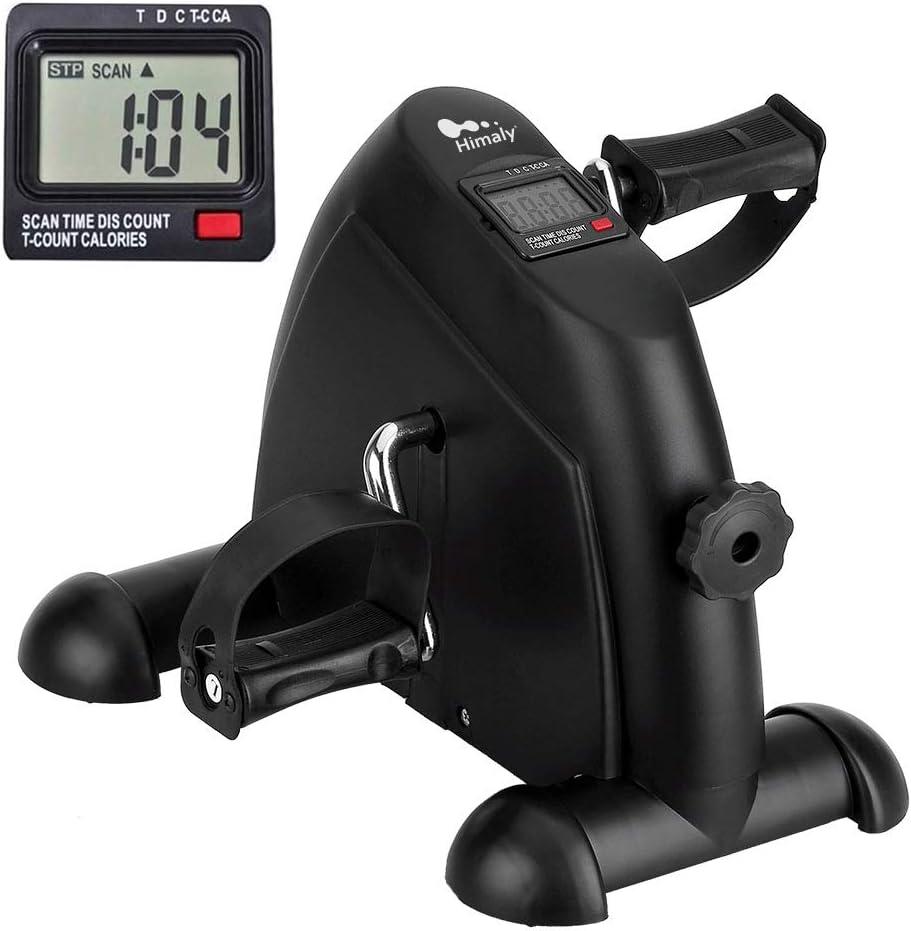 Portable Under Desk Bike Pedal Exerciser for Legs and Arms Mini Exercise Peddler Adjustable Resistance Multifunctional LCD Display (Black)
Amazon's Choice