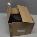 KPUVX Plant Pots Indoor with Saucers & Drainage  4 Pack Flower Pots for Indoor Plants Plastic Planters for Outdoor Planter  8.5/7.5/6.5/6 inches Sizes for All Different Types of Plants (Black)