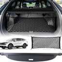 for 2021-2026 Kia Sportage Cargo Cover - Tesmirror Rear Cargo Cover Privacy Retractable Rear Storage Cargo Cover Security Shield Shade for 2025 2026 kia sportage Accessories (with Trunk Net)