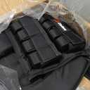 ZELUS Weighted Vest Men, 36lb Adjustable Weight Vest,Removable Iron Weights