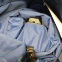 Camping Sleeping Pad, Extra Thickness 4.7 Inch Inflatable Sleeping Mat Ultralight Waterproof Camping Mat with Built in Pump Air Mattress for Backpacking, Hiking, Tent, Travel (Single, Navblue)