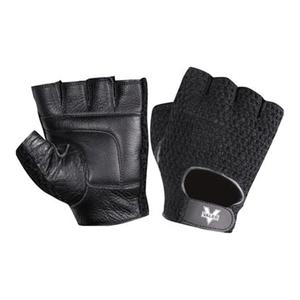 Valeo VA4575LG Meshback Lifting Glove, Large, Leather, Black