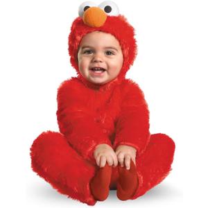 Disguise Sesame Street Elmo Comfy Costume, Officially Licensed Sesame Street Costume for Toddlers, Small (2T)
