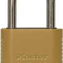 Master Lock Padlock 2 inches Steel Resettable Combination 1Pk