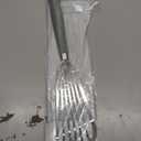 Misen Fish Stainless Steel Spatula - Slotted Turner for Cooking - Perfect for Frying - Heat Resistant - Dishwasher Safe -1mm Thick Flexible Flipper - Soft Silicone Grip Handle for Easy Use (Gray)