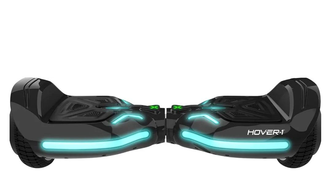 Hover-1 Superfly Electric Self Balancing Scooter with 7MPH Top Speed, 6 Mile Range, Long Lasting Li-Ion Battery - 5HR Full Charge, Built-In Bluetooth Speaker - Rider Modes: Beginner to Expert