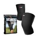 NeoTium Knee Warmers for Knee Pain Relief, Support, Circulation Improvement, Arthritis & Joint Pain - High Elastic Thermal Knee Sleeves for Men and Women (Pack of 2, M)