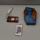 Chicvillage Snail in Ocean Lamp  Handmade Scuba Ocean Lamps for Bedrooms Ideal Housewarming Gifts New Home, Unique Christmas Gifts for Men and Women  Wooden Base and Variable Lights