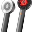 3-in-1 Hair Scalp Massager - Oil Applicator Scalp Care Brush, Portable for Men & Women, IPX6 Waterproof (Off White)