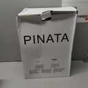 Red Heart LOVE Pinata with Stick and Blindfold, Romantic Party Supplies for Wedding, Anniversary, Bridal Shower, Birthday Decor, Large Paper Mache Candy Filler for Engagement & Surprise Proposal