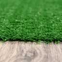 Garland Rug Artificial Grass 12 Ft. X 12 Ft. Large Indoor/Outdoor Area Rug Green -Lush Green, Durable, and Low-Maintenance for Patios, Lawns, and More