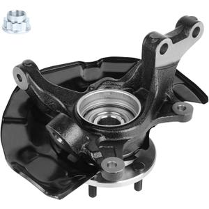 Front Left Steering Knuckle & Wheel Bearing Hub Assembly for Toyota Sienna 2004-2010, 698-425, 698425, 4321208010, 435020E030, 47782-08020, 90080-36193, Only for FWD, Driver Side