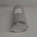 CYMULA Camping Cot Mattress 2in Memory Foam Sleeping Pad,Soft Warm Non-Slip Camping Mattress Topper with Retaining for Adults,Portable Roll up Pad for Travel(75 x30)only Mattress (Grey)