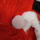 Santa Dog Costume Christmas Pet Clothes Winter Hoodie Coat Clothes for Dog Pet Clothing with Hat Chihuahua Yorkshire Poodle Cats Puppies (Red,XS)