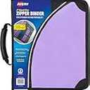 Five Star 2 Inch Zipper Binder Plus File Folders