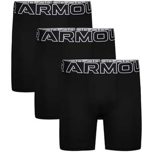 Under Armour Boys' Multipack Performance Tech Boxer Brief, Lightweight & Smooth Stretch Fit XL