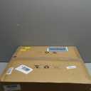 Ceiling Fans with Lights and Remote 20'' Flush Mount Ceiling Fan Dimmable Fandelier LED Fan Light Low Profile Ceiling Fan with 6 Speeds for Bedroom Kitchen and Living Room (Black)