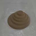 GeryVtee Ceramics Plate Forming Molds - 5 Pcs Round Slump Molds for Clay, Handbuilding Plates - Wooden Pottery Tools and Supplies