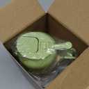 TrendPlain 16oz/470ml Glass Olive Oil Sprayer for Cooking  2 in 1 Olive Oil Dispenser Bottle for Kitchen Gadgets and Air Fryer Accessories, Salad, BBQ - Green