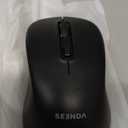 seenda Wireless Bluetooth Keyboard and Mouse Combo, COE200 Ergonomic Wireless Keyboard Mouse with Wrist Rest, Multi-Device Connection, Full-Size, Compatible for Computer/Laptop/Mac/MacBook, Black