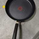 T-Fal Ultimate Hard Anodized Nonstick Fry Pan With Lid 12 Inch, Oven Broiler Safe 400F, Lid Safe 350F, Cookware, Pots and Pans, Kitchen Frying Pans, Skillets, Home, Dishwasher Safe, Onyx