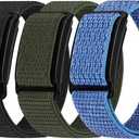 Honeystraper Sport Nylon Loop Compatible with Whoop 4.0 Band, Soft Breathable Nylon Adjustable Replacement Strap for Men Women