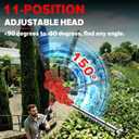20" Pole Hedge Trimmer (No Battery) Compatible with Milwaukee18V Battery